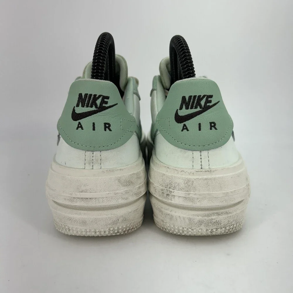 Nike Air Force 1 PLT.AF.ORM Shoes Womens Size 6 Barley Green Sneakers DX3730-300